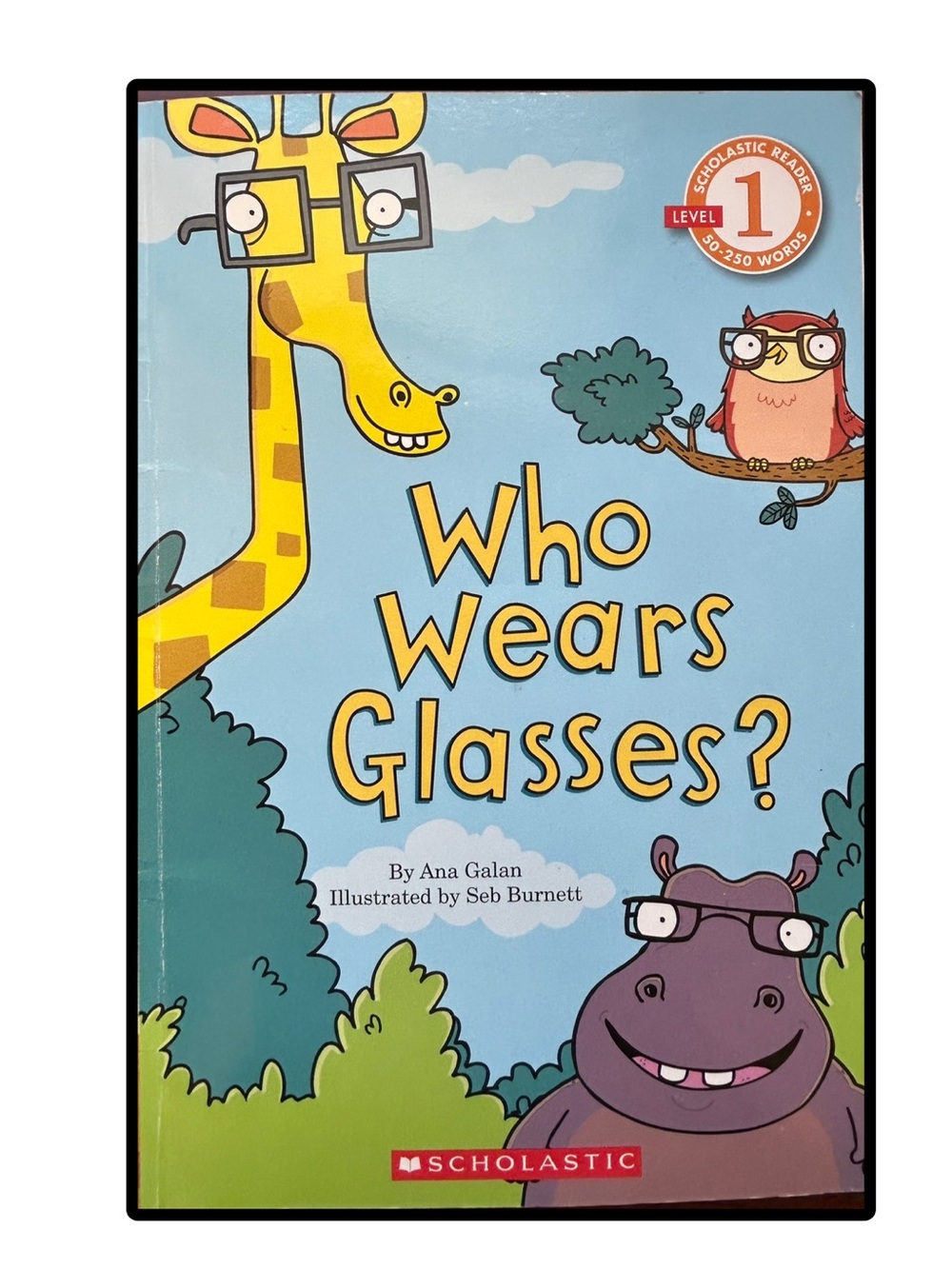 BUNDLE & SAVE 📚Who Wears Glasses? Scholastic Level 1 Reader